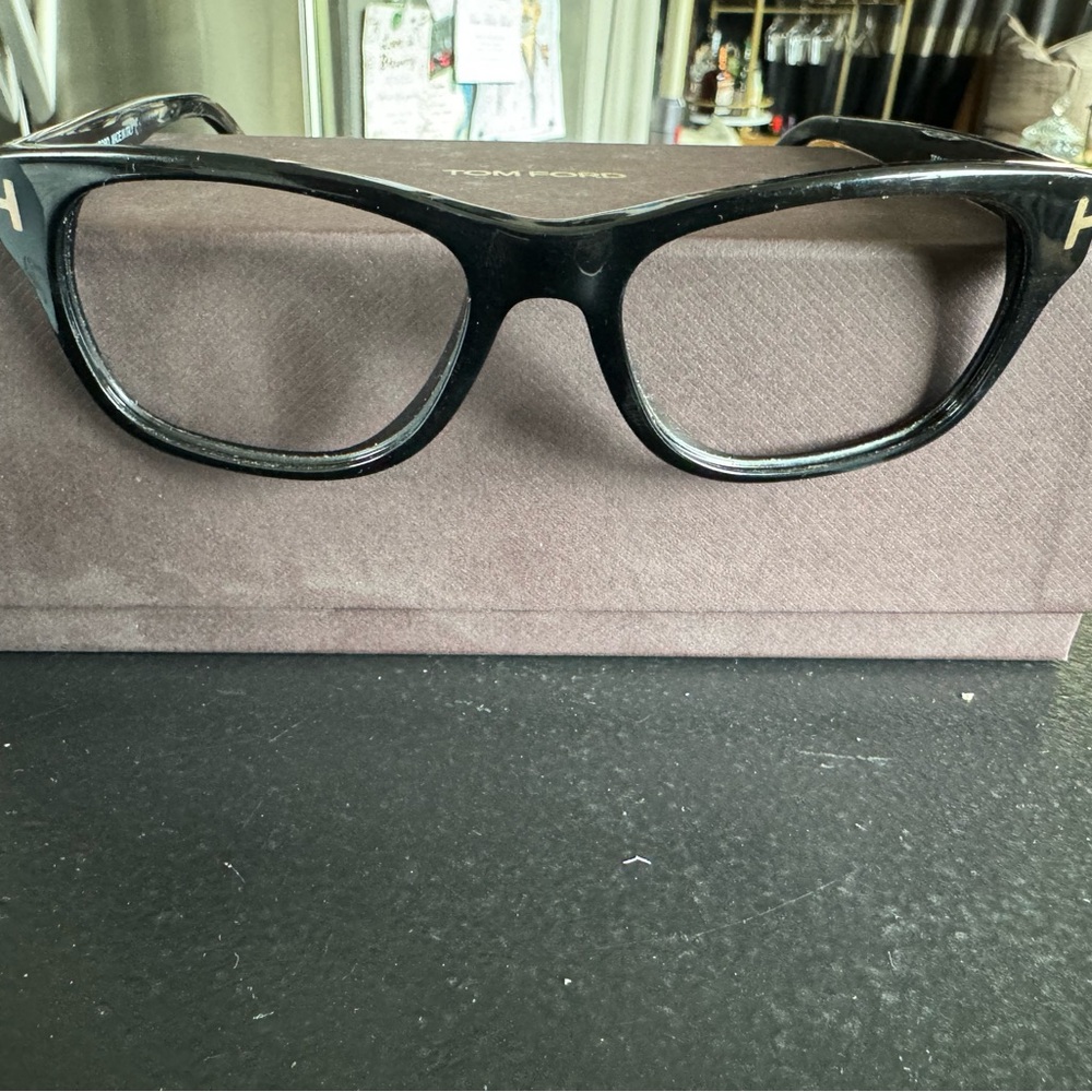 Tom Ford Classic Black Eyeglass Frames